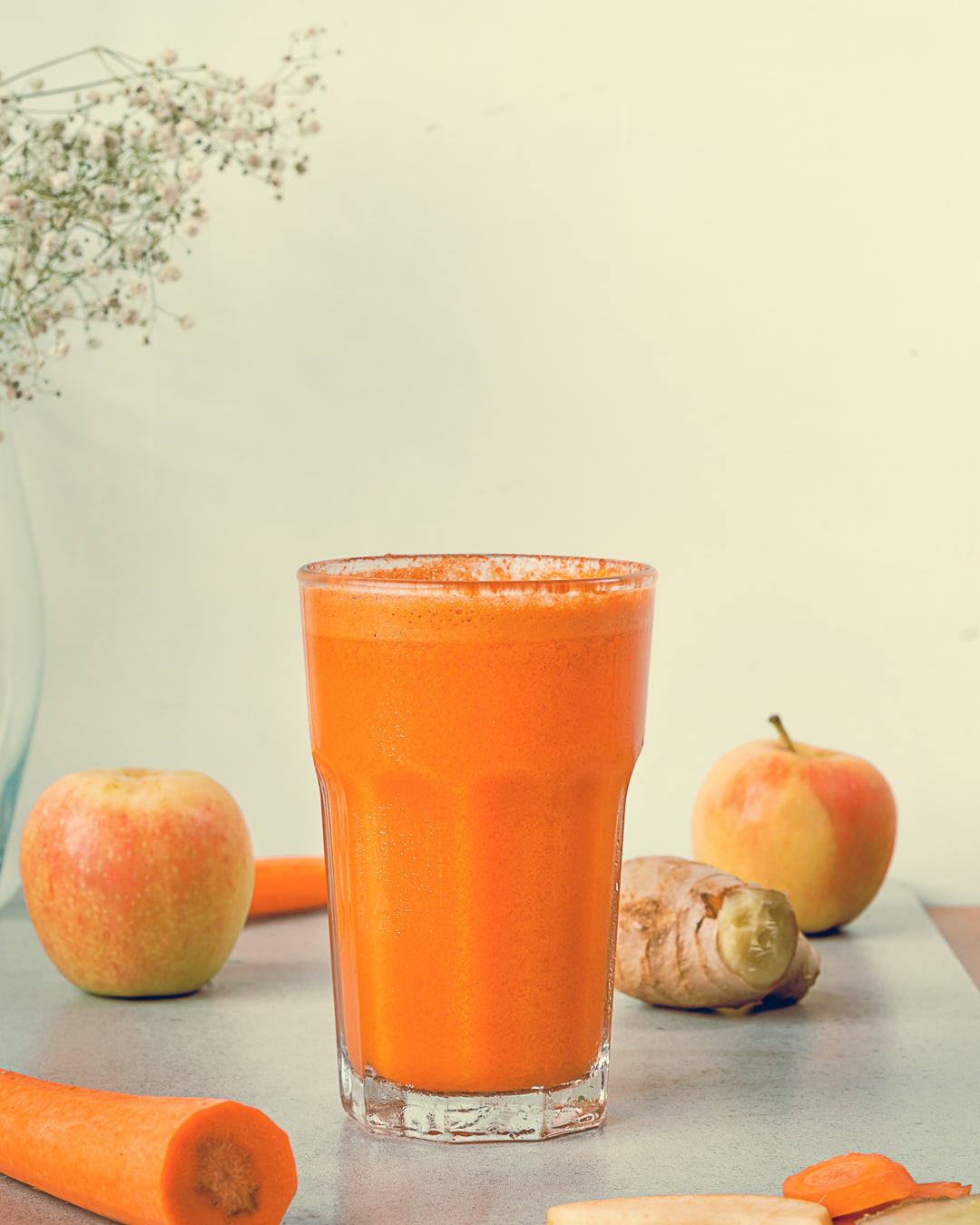 Carrot, Apple and Ginger Juice